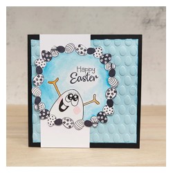(EF3D084)Nellie's Choice Embossing Eggs