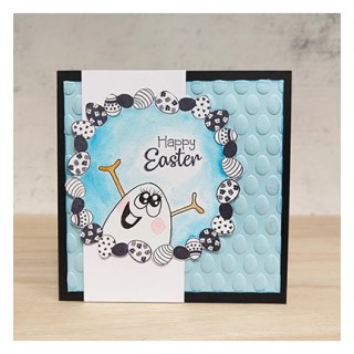 (NSCS006)Nellie`s Choice Clearstamp - Set A5 Hoppy Easter