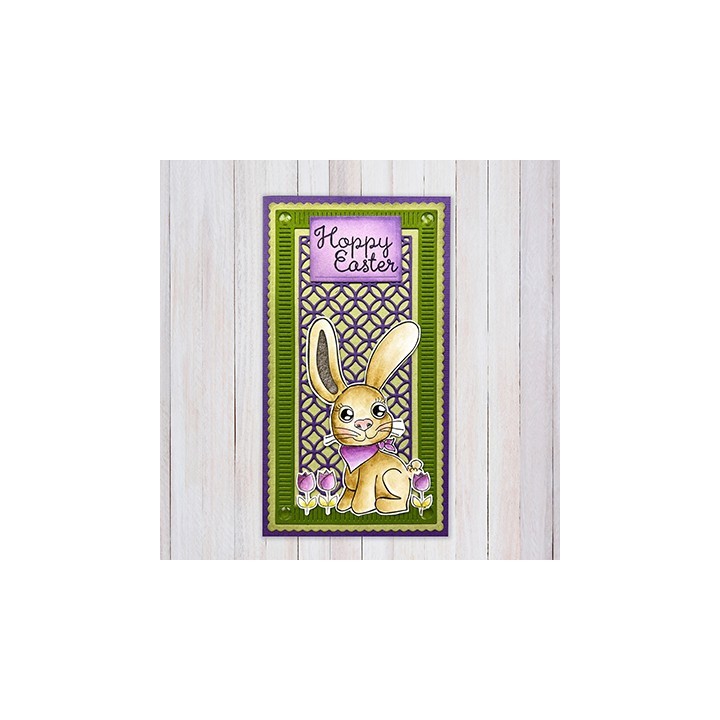 (NSCS006)Nellie`s Choice Clearstamp - Set A5 Hoppy Easter