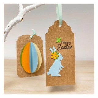 (MFD159)Nellie's shape dies Easter Bunny Egg