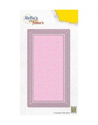 (MFD162)Nellie's shape dies Mini Slimline Clover