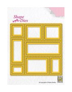 (SD303)Nellie's hape Dies Postal Stamps