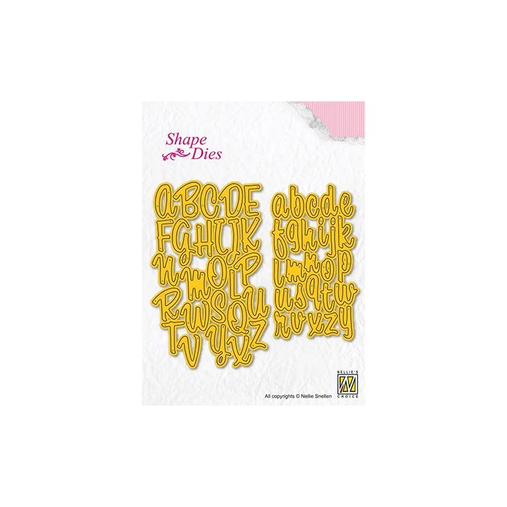 (SD305)Nellie's hape Dies Alphabet
