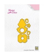 (SD306)Nellie's hape Dies Eggholder