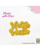 (SD309)Nellie's hape Dies Vrolijk Pasen