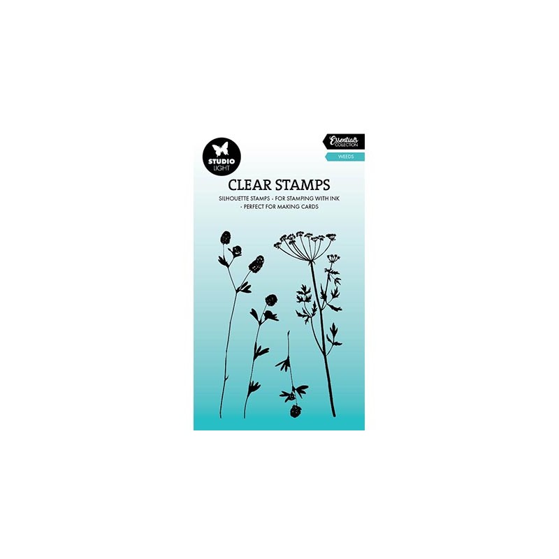 (SL-ES-STAMP613)Studio light SL Clear stamp Weeds Essentials nr.613