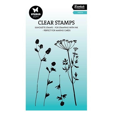 (SL-ES-STAMP613)Studio light SL Clear stamp Weeds Essentials nr.613