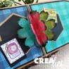 (CLVAR13)Crealies Varia 3D flower A 70x70mm