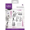 (CC-CA-ST-FOTM)Crafter's Companion Spring Fairy Trend Clear Stamp Fairy of the Meadow