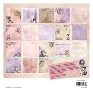 (JMA-VD-DPP139)Studio Light Paper Pad Background designs Victorian Dreams nr.139