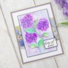 (NG-HY-3D-EF4-HYB)Crafter's Companion Hydrangea 3D Embossing Folder Hydrangea Blooms