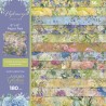(NG-HY-PAD6)Crafter's Companion Hydrangea 6x6 Inch Paper Pad