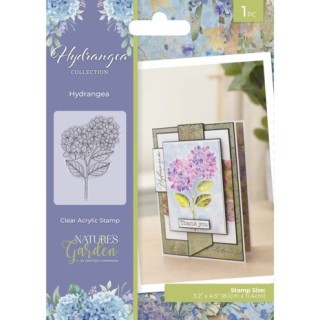 (NG-HY-CA-ST-HYD)Crafter's Companion Hydrangea Clear Stamp Hydrangea