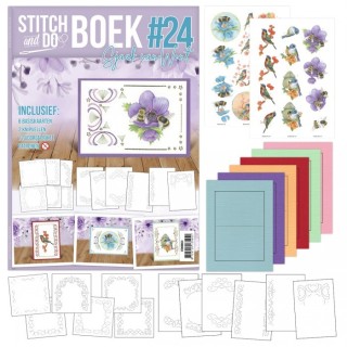 (STDOBB024)Stitch & Do Boek A6 24 - Birds And Bees