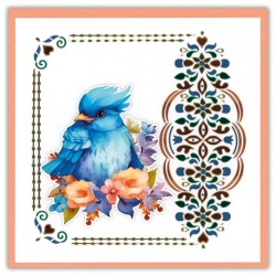 (DODO261)Dot And Do 261 - Berrie's Beauties - Blue Bird
