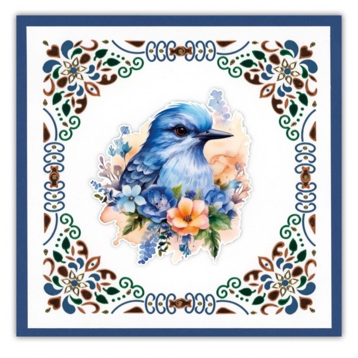 (DODO261)Dot And Do 261 - Berrie's Beauties - Blue Bird
