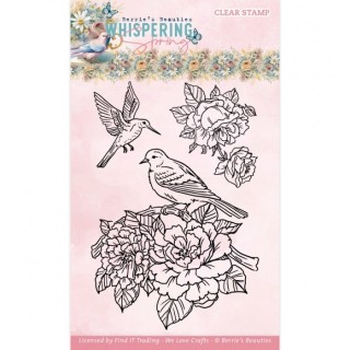 (BBCS10004)Clear Stamps - Berries Beauties - Whispering Spring - Birds