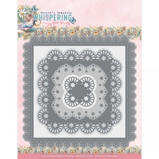 (BBD10004)Dies - Berries Beauties - Whispering Spring - Spring Nesting Square