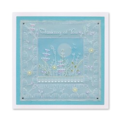 (GRO-FL-42190-01)Groovi® Baby plate A6 JAZZ'S YOU BRIGHTEN MY DAY - FLORAL PANELS