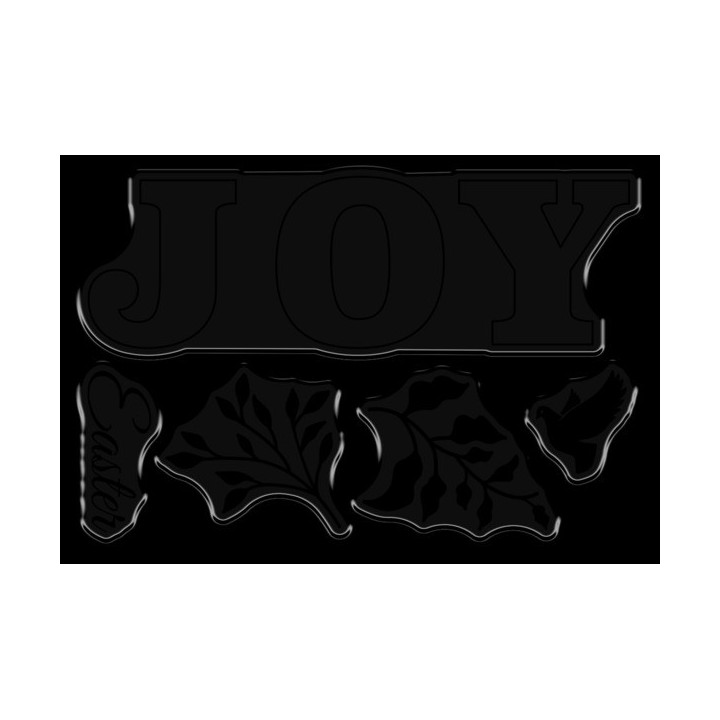 (CC-CA-ST-JAE)Crafter's Companion Joy At Easter 5x2.8 Inch Clear Stamps (5pcs)