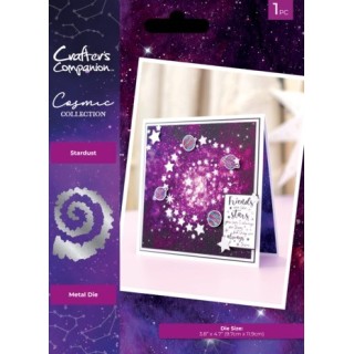 (COS-MD-STAR)Crafter's Companion Cosmic Collection Metal Die Stardust