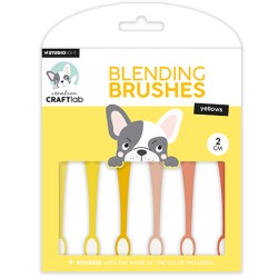 (SL-ES-BBRU10)Studio light Ink Blending brushes 2cm soft brush yellows Essentials nr.10