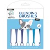(SL-ES-BBRU12)Studio light Ink Blending brushes 2cm soft brush blues Essentials nr.12