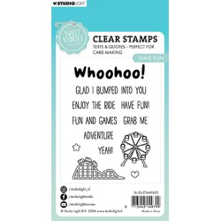 (SL-SS-STAMP622)Studio light Clear stamp Have Fun Sweet Stories nr.622