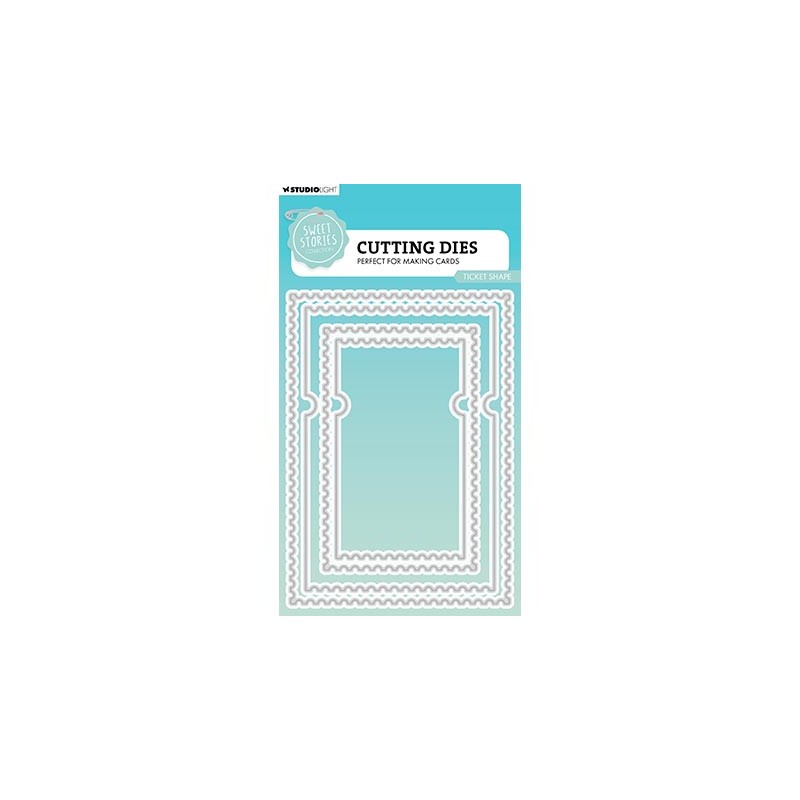 (SL-SS-CD800)Studio Light Cutting Die Ticket Shape Sweet Stories nr.800