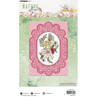 (SL-NL-CD773)Studio Light Cutting Die Doily card shape Nature Lover nr.773