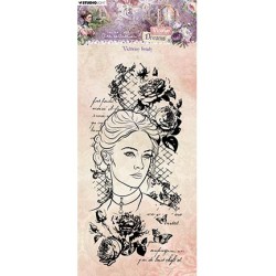 (JMA-VD-STAMP609)Studio Light Clear Stamp Victorian beauty Victorian Dreams nr.609