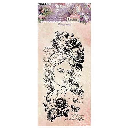 (JMA-VD-STAMP609)Studio Light Clear Stamp Victorian beauty Victorian Dreams nr.609