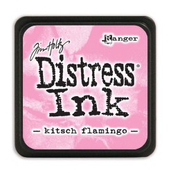 (TDP77244)Ranger Distress Mini Ink pad - Kitsch Flamingo