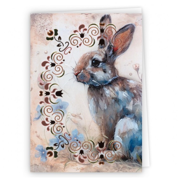(DODOPPA6002)Dot And Do Cards A6 2 -Rabbit