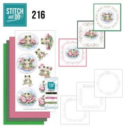 (STDO216)Stitch And Do 216 - Yvonne Creations - Happy Frog