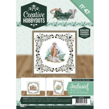 (CH10047)Creative Hobbydots 47 - Yvonne Creations - Young And Wild