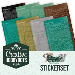 (CHSTS047)Stickerset Creative Hobbydots 47