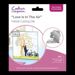 (GEM-MD-CAD-LITA)Crafter's Companion Half Create-a-Card Dies Love Is in the Air