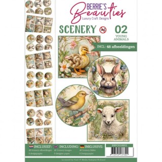 (BBPOS10002)Push-Out Book Scenery 2
