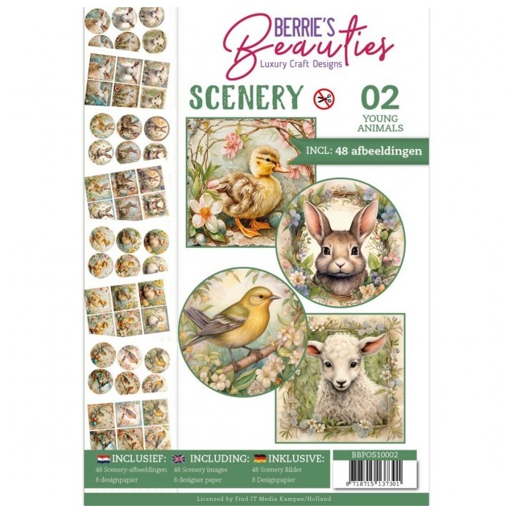 (BBPOS10002)Push-Out Book Scenery 2