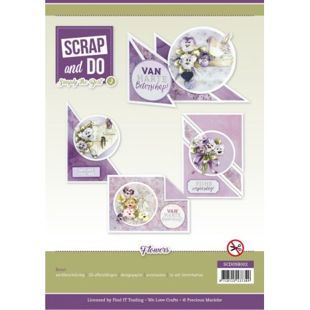 (SCDOSB002)Scrap And Do Simply The Best 2 - Precious Marieke - Flowers
