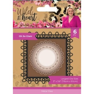 (SIG-WAH-MD-OSG)Crafter's Companion Wild at Heart Metal Dies Oh So Glam