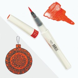 (CO729024)Winkles Shimmer Glitter Pen - Orange