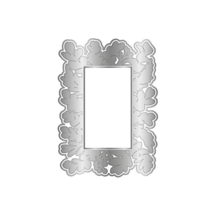 (GEM-3DEF5-MD-STP-BW)Crafter's Companion Embossed Frames 3D Embossing Folder, Die & Stamp Beautiful World