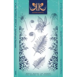 (KK0059)Katkin Krafts The Butterfly Effect A5 Clear Stamp Set