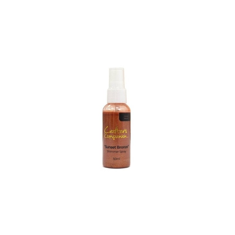 (CC-MME-SHISP-SUBO)Crafter's Companion Shimmer Spray Sunset Bronze 50ml