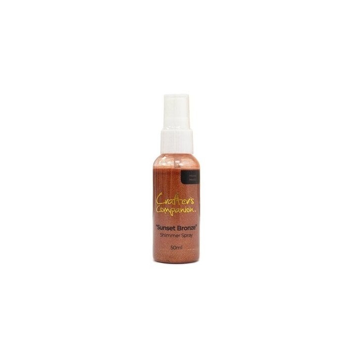 (CC-MME-SHISP-SUBO)Crafter's Companion Shimmer Spray Sunset Bronze 50ml