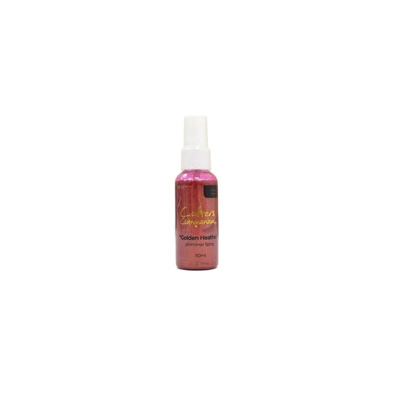 (CC-MME-SHISP-GOHE)Crafter's Companion Shimmer Spray Golden Heather 50ml