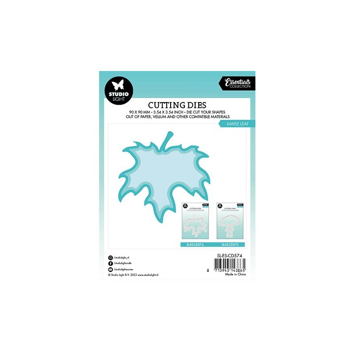 (SL-ES-CD574)Studio Light SL Maple leaf Essentials nr.574