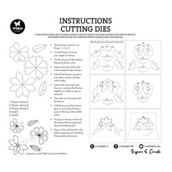 (SL-ES-CD807)Studio Light SL Cutting Die Floral pop-up Essentials nr.807